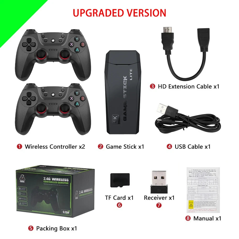 Retro Wireless Video Game Console