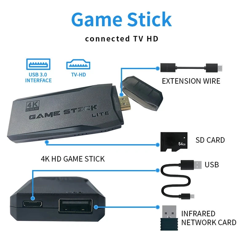 Retro Wireless Video Game Console
